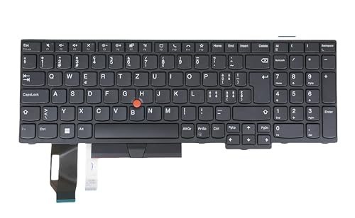 Clavier suisse Lenovo Thinkpad T15 P15s G1 G2 haute précision QWERTZ