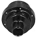 for Focus RS MK1/Escort Cosworth/Sierra Cosworth(Black) Universal Turbine Dump Blow Off Valve 25mm Turbo Blow Off Valve 25mm Dump BOV Atmos