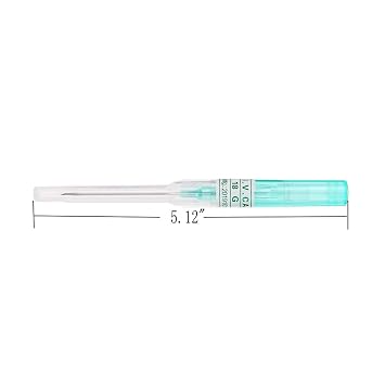 Piercing Needles,New Star Tattoo 5PCS 18G Piercing Needle IV Needles with Catheter Sterile Needle 18 Gauge