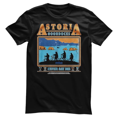 T-shirt The Goonies homme vêtement Astoria Goondocks mode vintage rétro