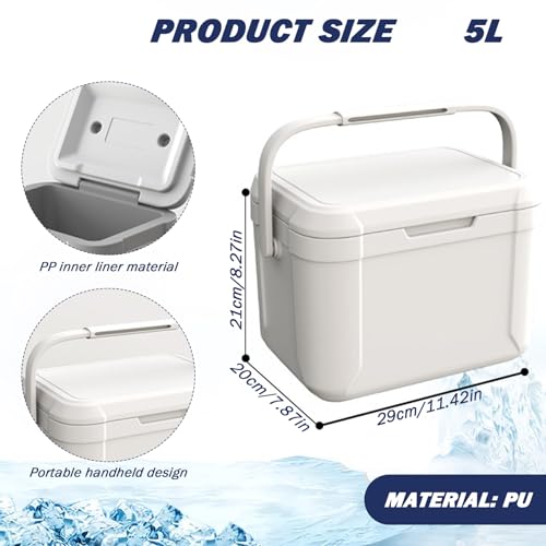 Refroidisseur portable avec poignée isolation longue durée 72-96 heures - 4