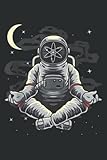 Astronaut Yoga Cosmos Atom Coin to the Moon Crypto Token Men: Lined Journal & Diary for Writing & Notes for Girls and Women, Memo Diary Subject Notebooks Planner, 6'x9'