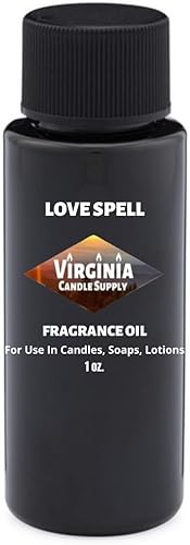 Aceite aromático tipo hechizo de amor (nuestra versión de la marca) (botella de 1 onza) para fabricación de velas, fabricación de jabón, fabricación