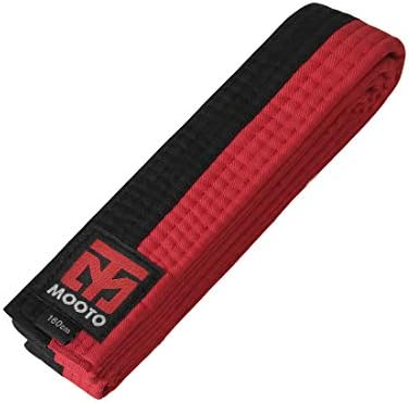 Mooto Korea Taekwondo Poom Belt (Width 4cm) MMA Martial Arts Hapkido Karate Judo Training Belts Gym School Academy