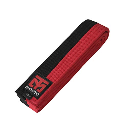 MOOTO Taekwondo Korea Poom Belt (Width 4cm) TKD MMA Martial Arts Hapkido Karate (1. Length(160cm or 63.0 inch))
