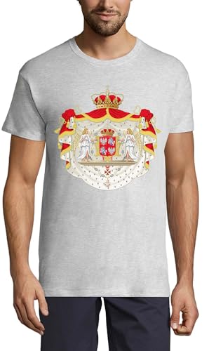 T-shirt coton polonais lituanien col rond premium pour homme