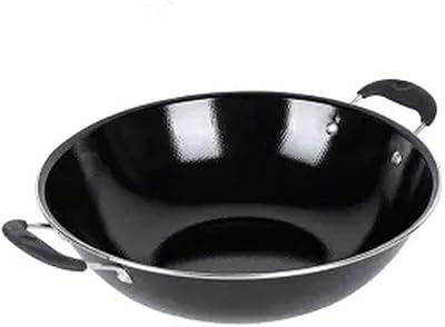 Pot, Wok Enamel Pot Uncoated Non-Stick Cooker Household Induction Cooker Special Enamel Wok Coal Gas Stove for Iron Pan Kitchen Pots