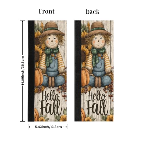 Image of Autumn Refrigerator Door Handle Covers Set of 2 Fridge Door Handle Decor