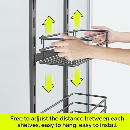 Solution de rangement douche 5 niveaux contre la rouille et le manque de place - 3