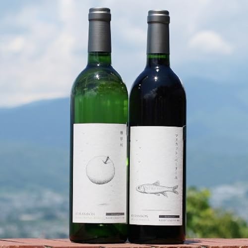 勝沼ぶどうの丘推奨GI Yamanashi くらむぼん赤白ワインCセット