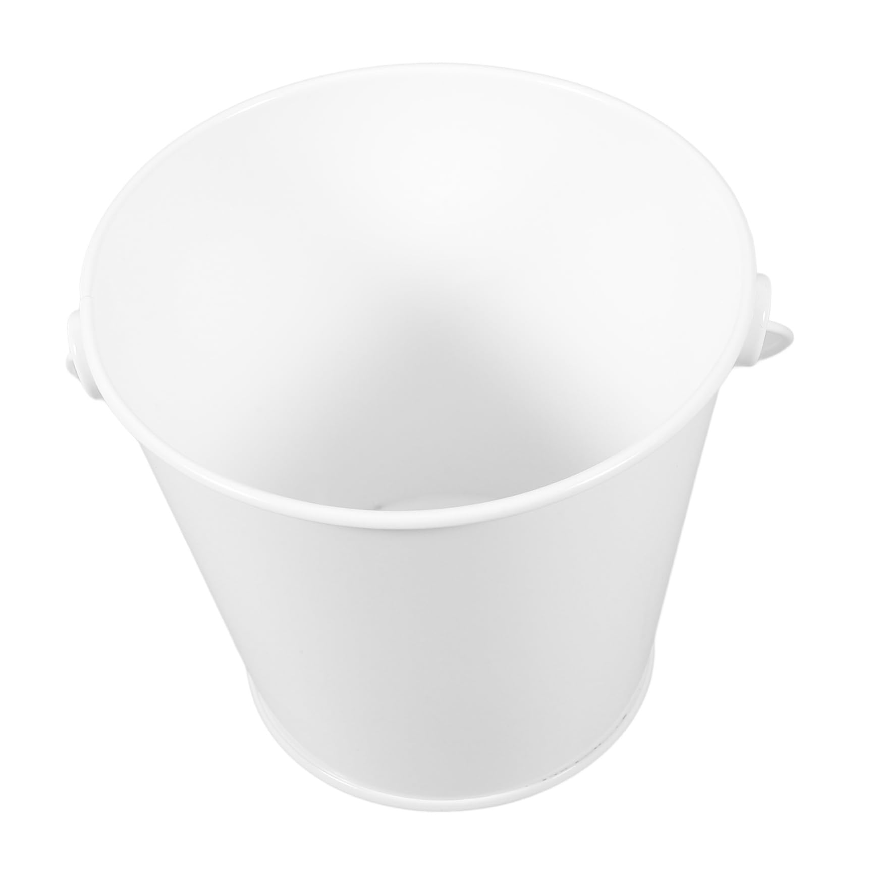 Garneck Metal Pail for Cooking Oil Grease Container High-Temperature Resistance Oil Drip Pan for BBQ Kitchen