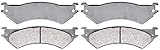ACDelco 14D802M Advantage Semi-Metallic Rear Disc Brake Pad Set