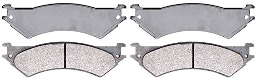 ACDelco Advantage 14D802M (19286106) Semi-Metallic Rear Disc Brake Pad Set