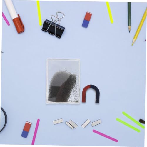 BUGUUYO Physiklaborausrüstung Magnetischer Demonstrator Eisen Eisenspäne-Sets Für Wissenschaftliche Experimente