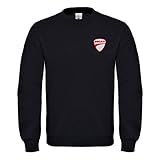 ducati sweatshirt adventure 270 g/qm 50% Baumwolle, 50% Polyester Innen gebürstetes Fleece 2-teilige Kapuze mit farblich passender Kordel Verdeckter Full Zip für optimale Druckfläche Elastische Rippstrickbündchen an Ärmelabschluss und Bund Verstärkte Nähte am Armausschnitt Eingesetzte Ärmel Kängurutasche Seitennähte Normale Passform mit hochwertige Stickerei