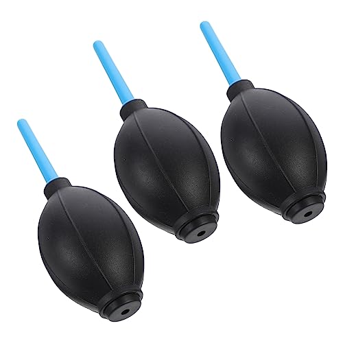 Housoutil 3pcs Air Duster Kit for Camera Lens Keyboard Electronics Cleaning Blower for Dust Removal from Lenses Filters and Precision Instruments