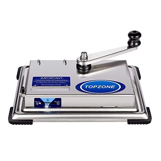 TOPZONE Cigarette Machine, Manual Rolling Machine Tobacco Maker for King /100mm/Regular Tube (Black)