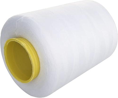 Miniatura 3 de Aicosineg Hilo de coser de poliéster 402, hilo de máquina de serger, 8000 yardas cada carrete, hilo de bordar, hilo de conexión para trabajos de