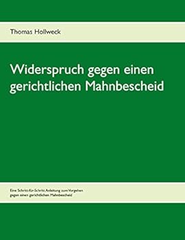 Paperback Widerspruch gegen einen gerichtlichen Mahnbescheid [German] Book