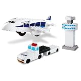 タカラトミー(TAKARA TOMY) トミカ･プラレールブロック ANA飛行場セット おもちゃ 3歳以上