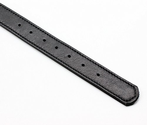 SMspade Kunstleder Kragenchoker schwarz für Männer Frauen Cosplay