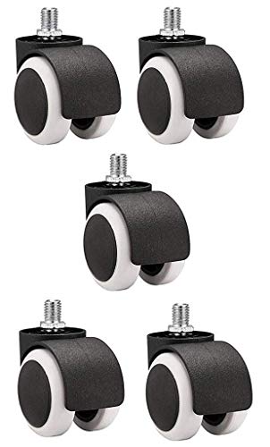 Image of Office revolving chair study computer gaming chair wheels caster accessories parts, wheels Set of 5