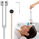 Propelify 128 hz Healing Instrument, Aranovia 128 hz - Healing Tuning Fork, Perfect for Chakra Healing, Sound Therapy, and Meditation — Ideal Gift Choice
