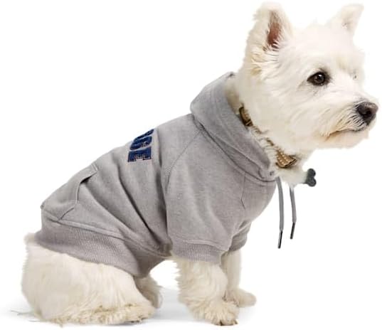 Reddy by Petco College Pet Hoodie Grey X-Small