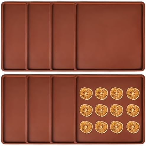 8 Pcs Silicone Dehydrator Liners, 14 x 14 in Silicone Sheets for ...