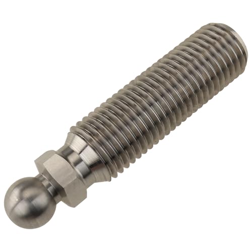 Tige filetée M30 en inox à clipser avec boule 22 anti-corrosion type I B