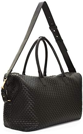 Lulu Dharma Vegan Leather Duffel Bag for Travel (20L x 14H x 7.5W Inches) Weekender Bag for Women and Men - Carry-On Luggage with Durable Zipper and Cross Body Strap 3 Lulu Dharma Vegan Leather Duffel Bag for Travel (20L x 14H x 7.5W Inches) Weekender Bag for Women and Men - Carry-On Luggage with Durable Zipper and Cross Body Strap