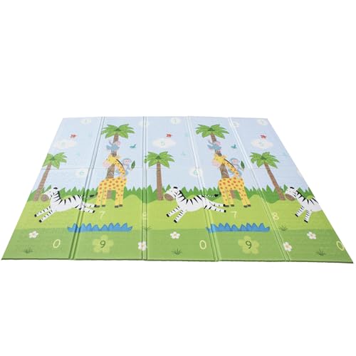 Tapis de jeu pliable Fantasy Fields Sunny Safari Magic Garden PS-PM001 pour bébé