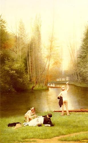 Pintura imagen Flirt Georges Croegaert decoración pared lienzo 60x90