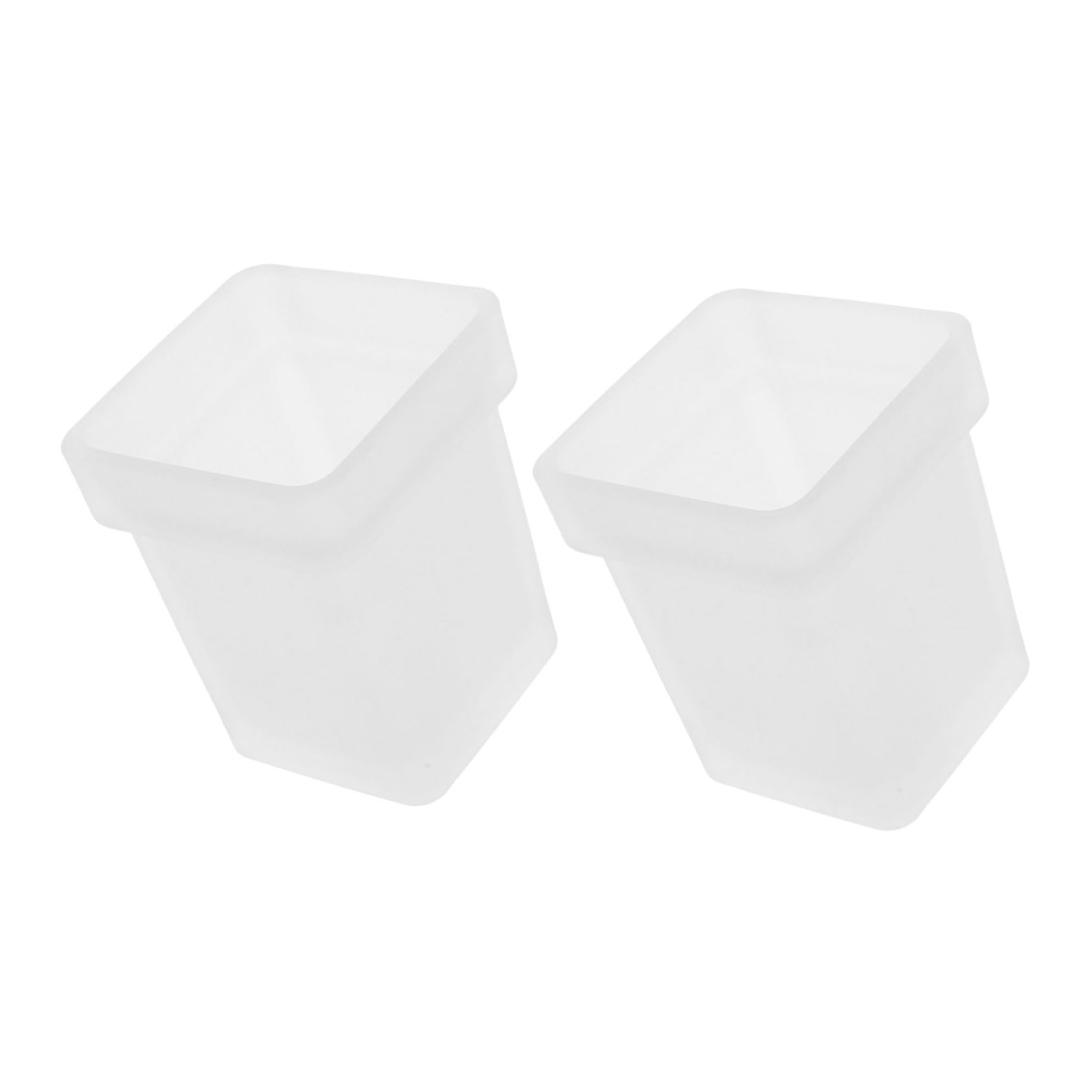 Support pour brosse WC cassé ? Remplacez-le par ce gobelet contenant de nettoyage en verre x2