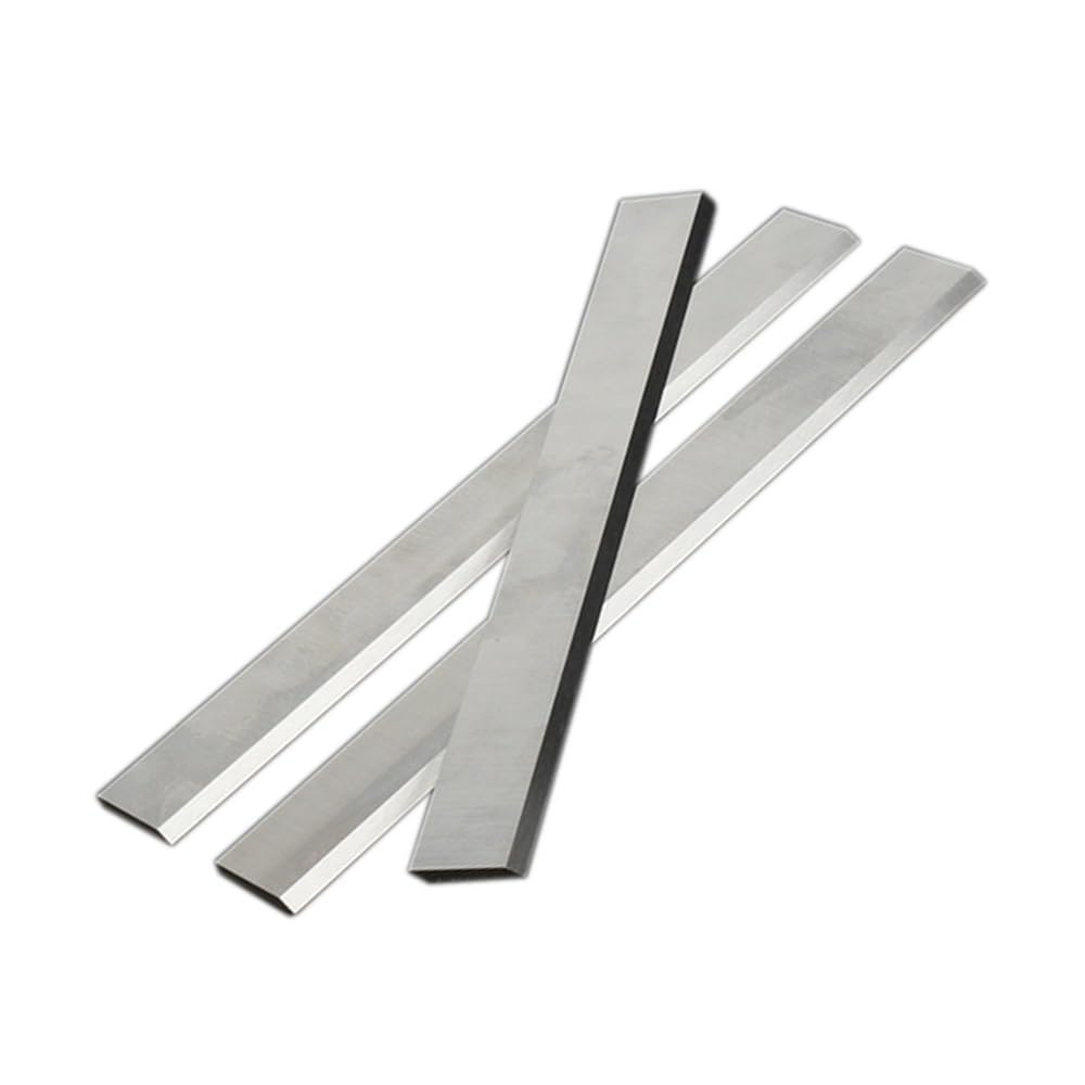 Cuchillas cepilladoras de repuesto, 3 uds., 200 * 25 * 3 300 * 25 * 3 358 * 25 * 3mm, cuchillas, cuchillo for carpintería(310x25x3mm)