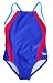 Speedo Big Girls' Patriot Blue Thin Strap Keyhole One Piece Swimsuit (5)