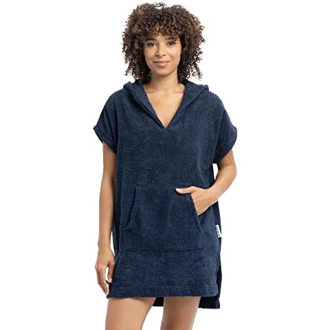 HOMELEVEL Poncho de Surf de Mujer con Capucha y Bolsillo Cover