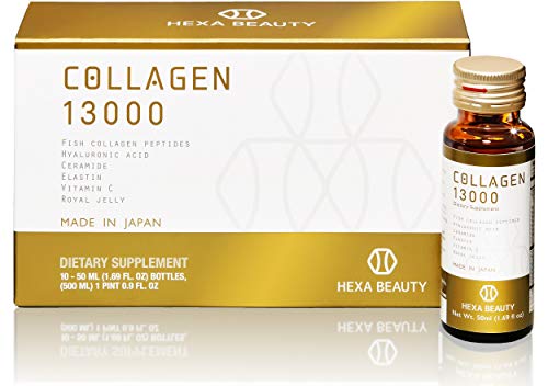 Premium Marine Collagen Peptide - Made in Japan Dietary Supplement Drink Contains Potent
