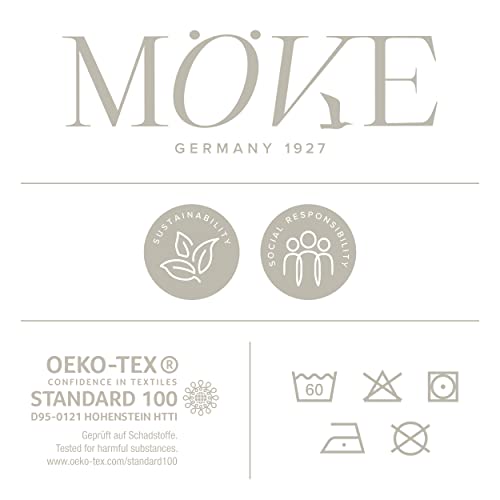 Möve Superwuschel Bademantel mit Kapuze, Größe L, Cashmere