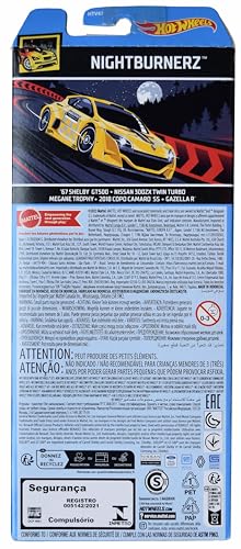 Hot Wheels Nightburnerz 5 Pack miniatura 2