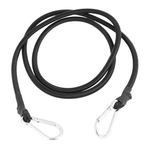 Unomor 2M Elastic Cargo Binding Belt Tensioner with Hook Heavy Duty Tightening Rope for Motorcycle Trunk Durable Lightweight Easy to Carry Environmental Protection Material