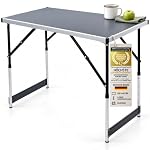 GOODS+GADGETS – Klapptisch Mehrzweck-Tisch höhenverstellbar – Campingtisch 1