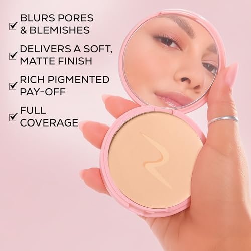 Image of RENEE Bollywood Filter Blurring Compact - Maple Drape | Pore Minimising, Matte Finish, Full Coverage, Rich Pay-off | Blurs Pores & Blemishes | 9g