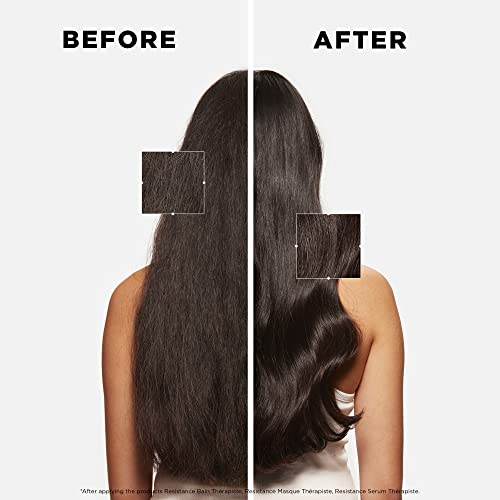 Kérastase Resistance, Gel Shampoo For Over-stressed & Very Damaged Hair, With Fibra-Kap, Bain Thérapiste, 250ml - Image 8