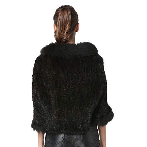 KAISHIN Stole in vera pelliccia di visone per le