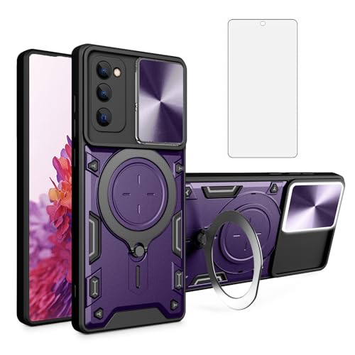 Coque Samsung S20 FE antichoc violette résout les chutes d'écran