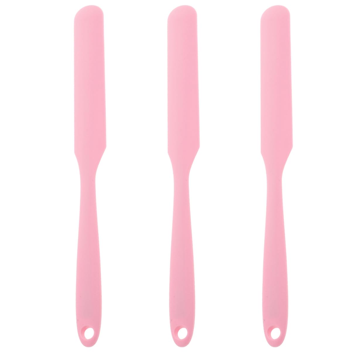 Baluue Silicone Waxing Sticks Set 3pcs Non-stick Wax Applicators for Hair Removal Body Hair Removal Tool Wax Spatula