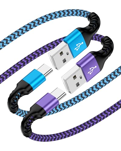 ロングタイプC充電コード 10フィート iPhone 17 Pro Max 16e iPhone Air 16 15シリーズ用 Androidフォンアクセサリー Cタイプ充電コード USB Aエンド付き 超高速Apple電源コード 10フィート/2パック