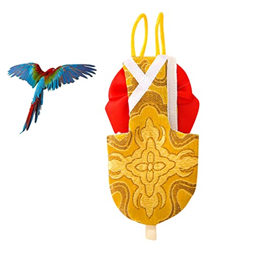 INOOMP saco de fraldas papagaio calopsita roupas roupa pet fralda rn piloto Pombo Animais pequenos p
