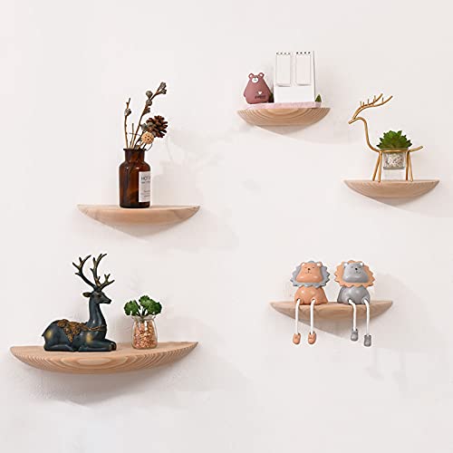 Étagère d'angle flottante pour optimiser les petits espaces muraux avec élégance - 3
